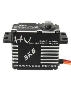 JX BLS-HV7105MG 5KG HV High Precision Steel Gear Digital Brushless Lock Tail Servo