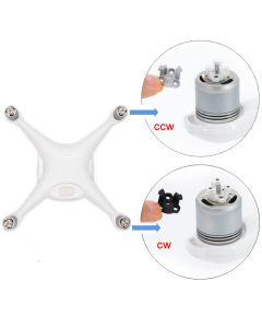 Propeller Metal Fixed Seat 2CCW&2CW For DJI Phantom 4 RC Quadcopter