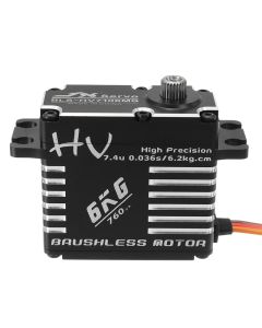 JX BLS-HV7106MG 6KG HV High Precision Steel Gear Digital Brushless Lock Tail Servo