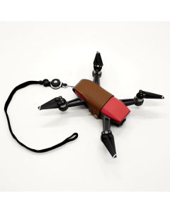 Portable Decorative Handmade Leather Lanyard Neck Rope Storage Sets For DJI Spark