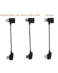 Remote Control Data Connected Cable Line to Mobile / Tablet Micro USB Lightning for DJI Mavic Pro