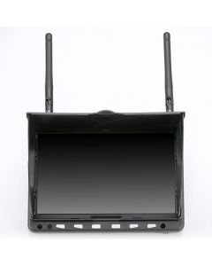 Skyzone HD02 40CH 5.8G 7 Inch 1024x600 HD FPV Monitor HD Port With/Without DVR Build in Battery