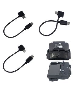 Remote Control Data Connected Cable Line to Phone/Tablet Micro USB Lightning TYPE-C for DJI SPARK