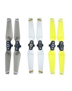 1 Pair Quick Release Folding Propellers Colorful Transparent Clear Blades For DJI Spark RC Drone